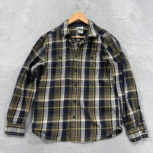 Vintage North Face Shirt‎ Womens M Button Up Plaid Western Ranch